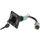 Single Key Switch Panel, Ignition Switch with Key Vertical Type Single Engine BRP Ignition Cut Off Switch - 176408 - JSP